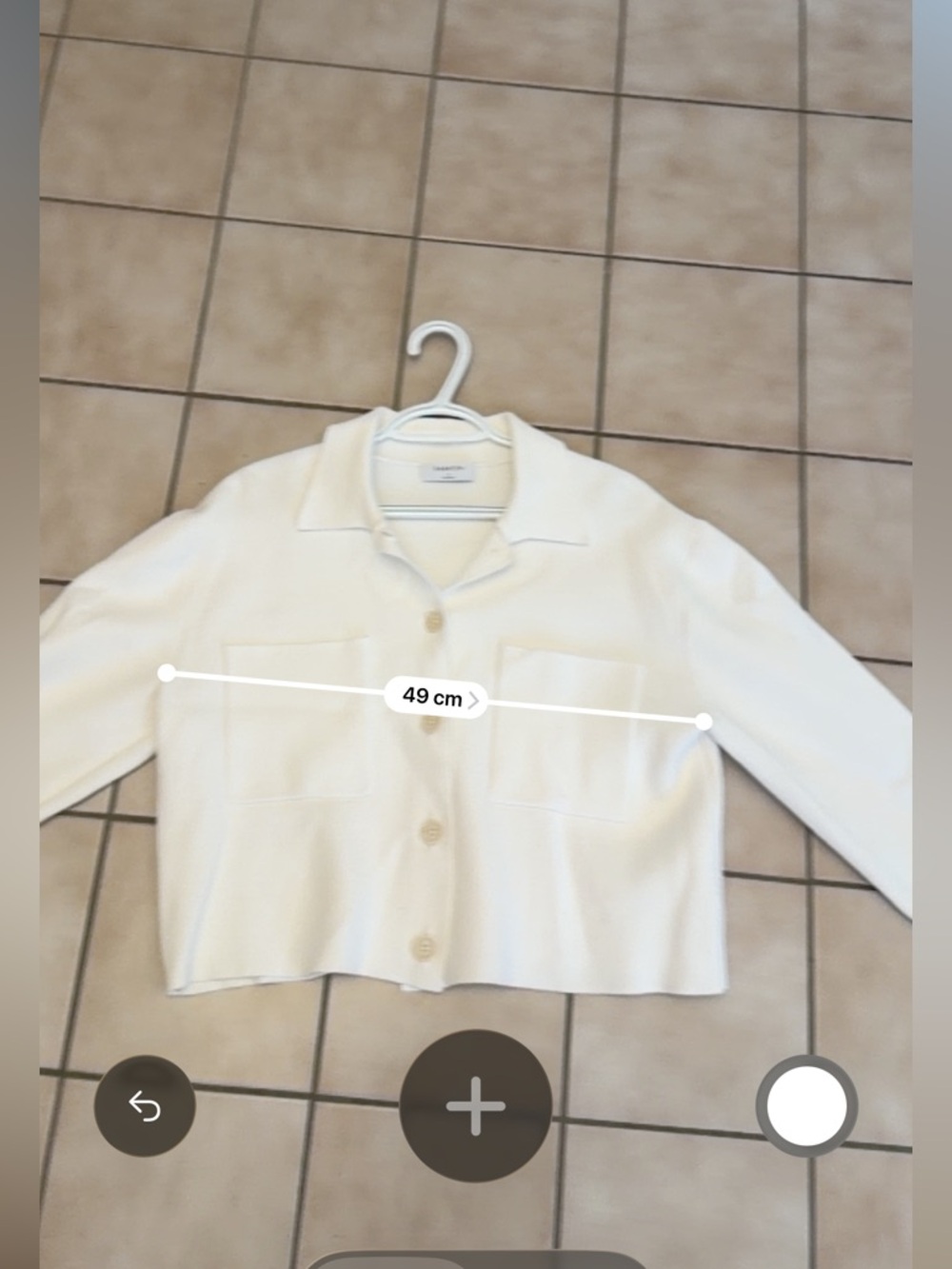 White Aritzia sweater babaton - Picture 3 of 6
